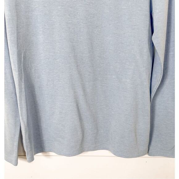 NWOT Set of 2 Croft & Barrow Women's Long Sleeve Mock Neck Top Blue Pink Small - Picture 7 of 9